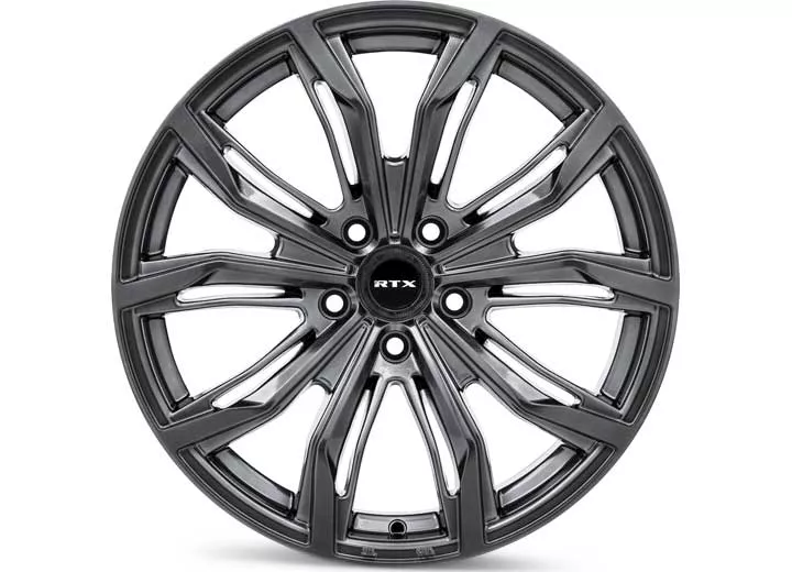 RTX Wheels Black widow 18x8 5x114.3 et42 cb73.1 hyper black