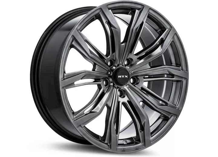 RTX Wheels Black widow 18x8 5x114.3 et42 cb73.1 hyper black