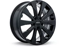 RTX Wheels Estate 17x7 5x114.3 et48 cb56.1 satin black