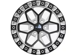 RTX Wheels Zion 17x9 5x127 et-15 cb71.5 gloss white with black spoke