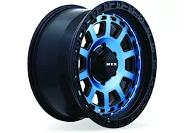 RTX Wheels Titan 18x9 6x139.7 et0 cb106.1 midnight blue black lip