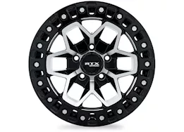 RTX Wheels Zion 17x9 6x114.3 et15 cb66.1 gloss black machined