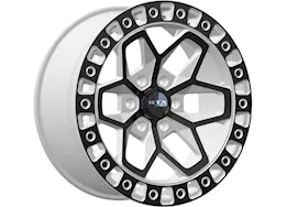 RTX Wheels Zion 17x9 5x127 et-15 cb71.5 gloss white with black spoke