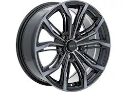 RTX Wheels Black widow 16x7 5x114.3 et40 cb73.1 black machined grey