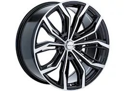 RTX Wheels Black widow 20x9 5x114.3 et38 cb73.1 black machined