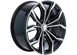 RTX Wheels Black widow 17x7.5 5x112 et42 cb66.6 black machined