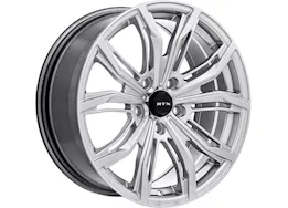 RTX Wheels Black widow 18x8 5x114.3 et42 cb73.1 hyper silver