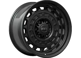 RTX Wheels Crusader 17x9 5x127 et-15 cb71.5 satin black