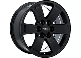 RTX Wheels Denver 17x8 6x120 et30 cb67.1 satin black