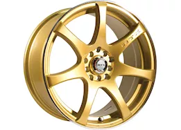 RTX Wheels Ink 17x7.5 5-100/114.3 42p c73.1 gold mch