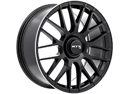 RTX Wheels Mb-01 19x8.5 5x112 et38 cb66.6 gloss black machined lip