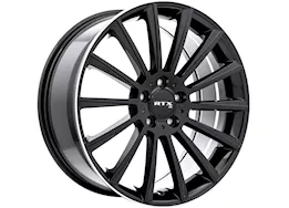 RTX Wheels Mb-02 20x8.5 5x112 et38 cb66.6 gloss black milled edge