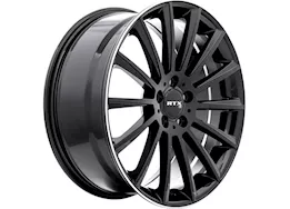 RTX Wheels Mb-02 20x8.5 5x112 et38 cb66.6 gloss black milled edge