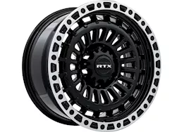 RTX Wheels Moab 17x9 5x127 et-15 cb71.5 gloss black machined red