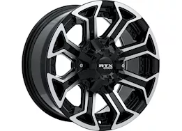 RTX Wheels Peak 18x9 8x170 et18 cb125 gloss black machined