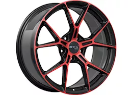 RTX Wheels Rs01 19x8.5 5x114.3 et38 cb73.1 gloss black machined red