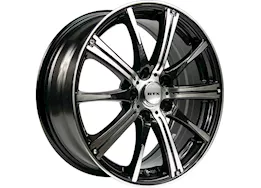 RTX Wheels Spark 14x5.5 4x100 et38 cb73.1 black machined