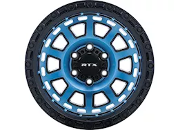 RTX Wheels Titan 18x9 6x139.7 et0 cb106.1 midnight blue black lip