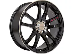 RTX Wheels Twin 15x6.5 4x100 et38 cb73.1 black machined