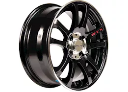 RTX Wheels Twin 15x6.5 4x100 et38 cb73.1 black machined