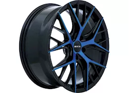 RTX Wheels Valkyrie 18x8 5x114.3 et40 cb73.1 gloss black machined blue