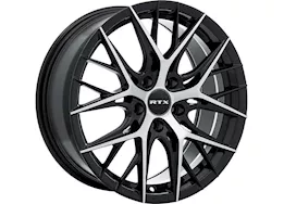 RTX Wheels Valkyrie 18x8 5x114.3 et40 cb73.1 gloss black machined