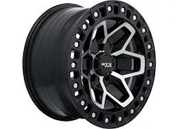 RTX Wheels Zion 17x9 5x127 et-15 cb71.5 gloss black machined