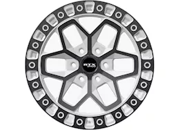 RTX Wheels Zion 17x9 5x127 et-15 cb71.5 gloss white with black spoke
