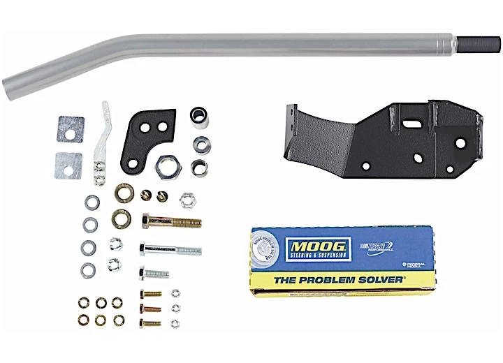 Rubicon Express JK HIGH STEER KIT SOLID BAR DRAG LINK 07-18 JEEP WRANGLER JK/JKU RUBICON EXPRESS