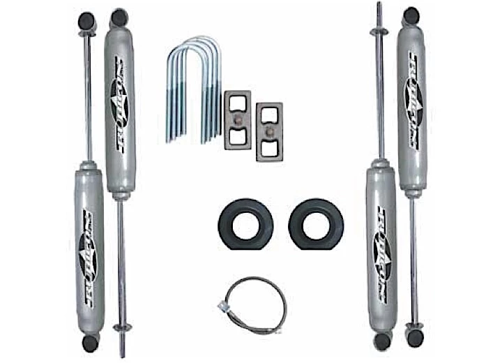 Rubicon Express Xj lift kit 2 inch budget w/shocks rear 84-01 cherokee xj rubicon express Main Image