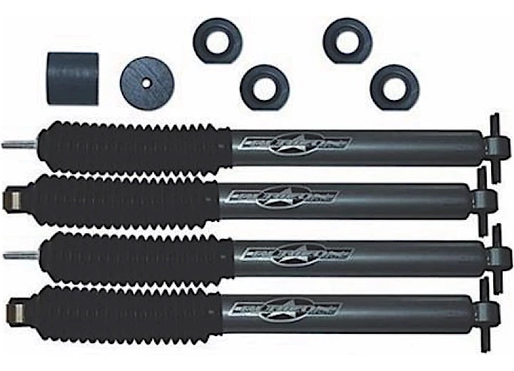 Rubicon Express TJ 2 INCH SPACER LIFT KIT W/MONO TUBE SHOCKS 97-06 WRANGER TJ UNLIMITED