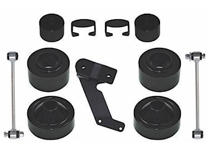 Rubicon Express Jk spacer lift systems 2.5 inch no shocks 07-18 jeep wrangler jku 4 dr Main Image