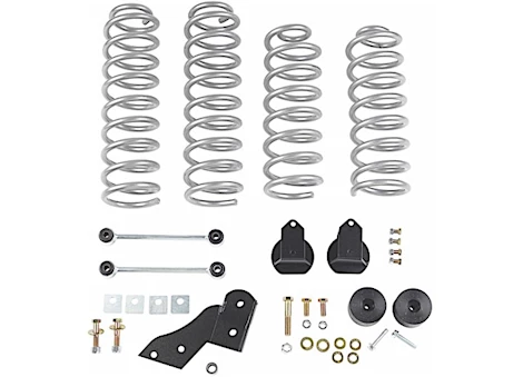 Rubicon Express 07-18 WRANGLER JK 4DR 2.5 IN SUSPENSION LIFT KIT STANDARD SPRINGS W/O SHOCKS