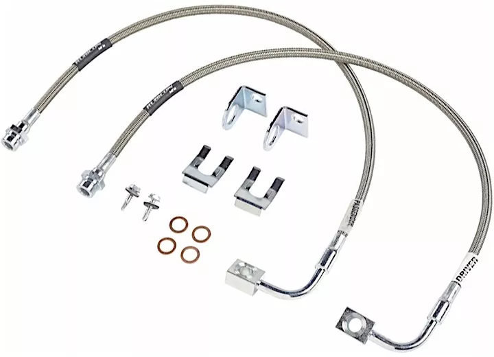 Rubicon Express Jk brake line set front/rear 07-18 jeep wrangler jk/jku rubicon express