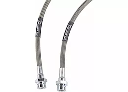 Rubicon Express Jk front brake line set 20 inch stainless steel 07-18 jeep wrangler jk