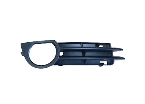 Sherman Parts RH FRONT BUMPER INSERT W/O SPORT PKG; W/FOG LAMPS; MATTE BLACK AUDI A3 06-09