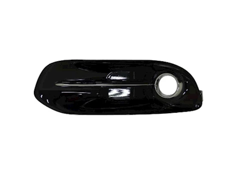 Sherman Parts CAPA LT FRT BUMPER INSERT FOG LAMP BEZEL; W/FOG LAMPS; CHROME DODGE DART 13-16