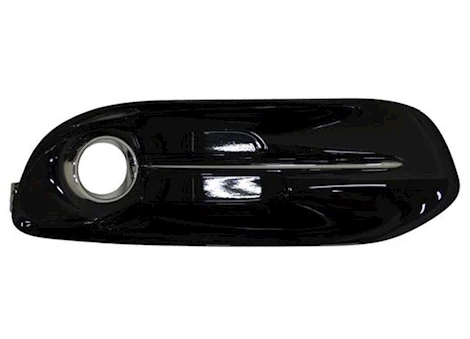 Sherman Parts CAPA RT FRT BUMPER INSERT FOG LAMP BEZEL; W/FOG LAMPS; CHROME DODGE DART 13-16