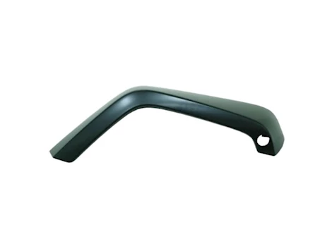 Sherman Parts CAPA RT FRT FENDER FLARE WRANGLER; TEXTURED BLACK JEEP WRANGLER 07-17