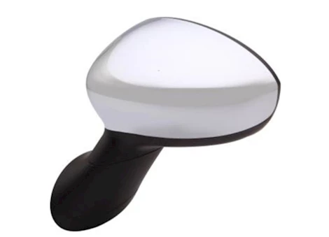 Sherman Parts LH MIRROR OTR REAR VIEW TYPE 1;POWER;HTD;W/COVER;CHROME FIAT 500 12-14