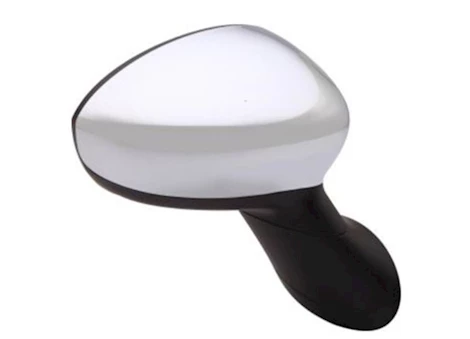 Sherman Parts RH MIRROR OTR REAR VIEW TYPE 1;POWER;HTD;TEMP SENSOR;W/COVER;CHROME FIAT 500 12-14