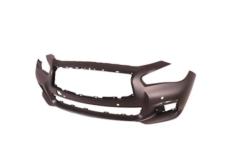 Sherman Parts CAPA FRT BUMPER COVER BASE|PREMIUM; W/OBJECT SENSORS; PRIME INFINITI Q50 14-17