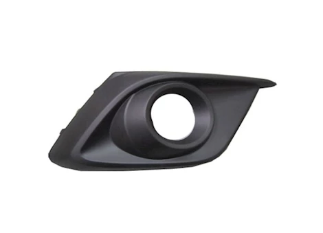 Sherman Parts RH FRONT BUMPER INSERT FOG LAMP BEZEL; W/FOG LAMPS; PTM MAZDA 3 14-16
