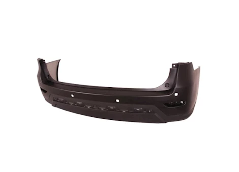 Sherman Parts CAPA RR BUMPER COVER W/OBJECT SENSORS; W/O TOW HITCH; TEXTURED LWR; PRIME NISSAN PATHFINDER 13-16