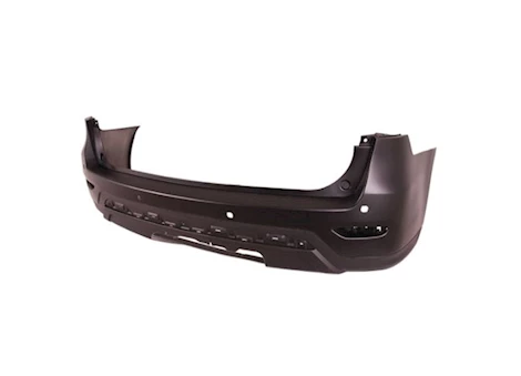 Sherman Parts CAPA RR BUMPER COVER W/OBJECT SENSORS; W/TOW HITCH; TEXTURED LWR; PRIME NISSAN PATHFINDER 13-16