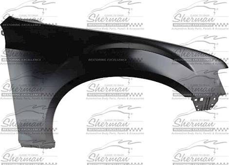 Sherman Parts CAPA RT FRT FENDER ASSY CHRYSLER 300 11-C
