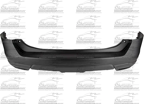 Sherman Parts CAPA RR BUMPER COVER PRIME NISSAN ROGUE 14-16