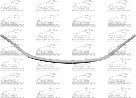 Sherman Parts CAPA GRILLE MOLDING CHROME; CODE [MLF]/[MLH] CHRYSLER PACIFICA 17-C; CHRYSLER VOYAGER 20-C