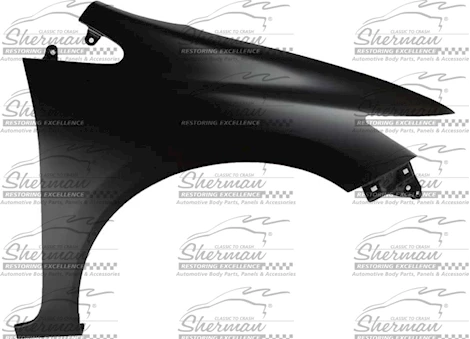 Sherman Parts CAPA RT FRT FENDER ASSY COUPE HONDA CIVIC 12-13