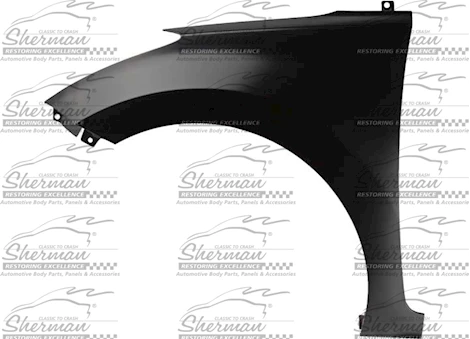 Sherman Parts CAPA LH FRT FENDER ASSY SDN HYUNDAI ELANTRA 11-16